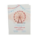 ΠΡΟΣΚΛΗΤΗΡΙΟ ΒΑΠΤΙΣΗΣ FERRIS WHEEL N-STYLE