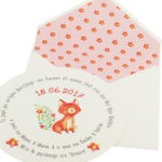 ΠΡΟΣΚΛΗΤΗΡΙΟ ΒΑΠΤΙΣΗΣ MINI FOX