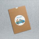 ΠΡΟΣΚΛΗΤΗΡΙΟ ΒΑΠΤΙΣΗΣ ANIMAL'S CAR - Image 3
