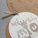 ΠΡΟΣΚΛΗΤΗΡΙΟ ΒΑΠΤΙΣΗΣ WILD BABY - Image 2