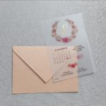 ΠΡΟΣΚΛΗΤΗΡΙΟ ΒΑΠΤΙΣΗΣ LETTER FLOWER
