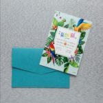 ΠΡΟΣΚΛΗΤΗΡΙΟ ΒΑΠΤΙΣΗΣ TROPICAL ALOHA