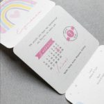 ΠΡΟΣΚΛΗΤΗΡΙΟ ΒΑΠΤΙΣΗΣ RAINBOW AND HEART - Image 3