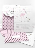 ΠΡΟΣΚΛΗΤΗΡΙΟ ΒΑΠΤΙΣΗΣ MY PINK DREAM - Image 3