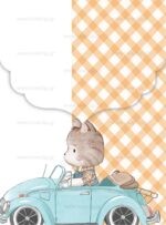 ΠΡΟΣΚΛΗΤΗΡΙΟ ΒΑΠΤΙΣΗΣ BEETLE KITTEN - Image 2