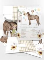 ΠΡΟΣΚΛΗΤΗΡΙΟ ΒΑΠΤΙΣΗΣ MAGIC TINY PRINCE - Image 3