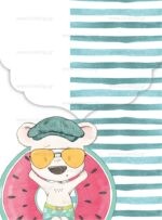 ΠΡΟΣΚΛΗΤΗΡΙΟ ΒΑΠΤΙΣΗΣ SUMMER COOL - Image 2