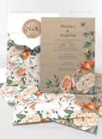 ΠΡΟΣΚΛΗΤΗΡΙΟ ΓΑΜΟΥ ROSE BOHEME DARK