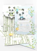 ΠΡΟΣΚΛΗΤΗΡΙΟ ΒΑΠΤΙΣΗΣ PANDA - Image 2