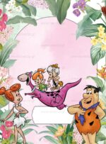 ΠΡΟΣΚΛΗΤΗΡΙΟ ΒΑΠΤΙΣΗΣ (ή ΠΑΡΤΙ) ΣΤΑΛΙΤΣΑ FLINTSTONES - Image 3