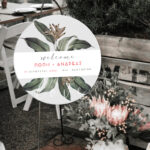 Ξύλινη Πινακίδα γάμου – Dusk Botanical - Image 2